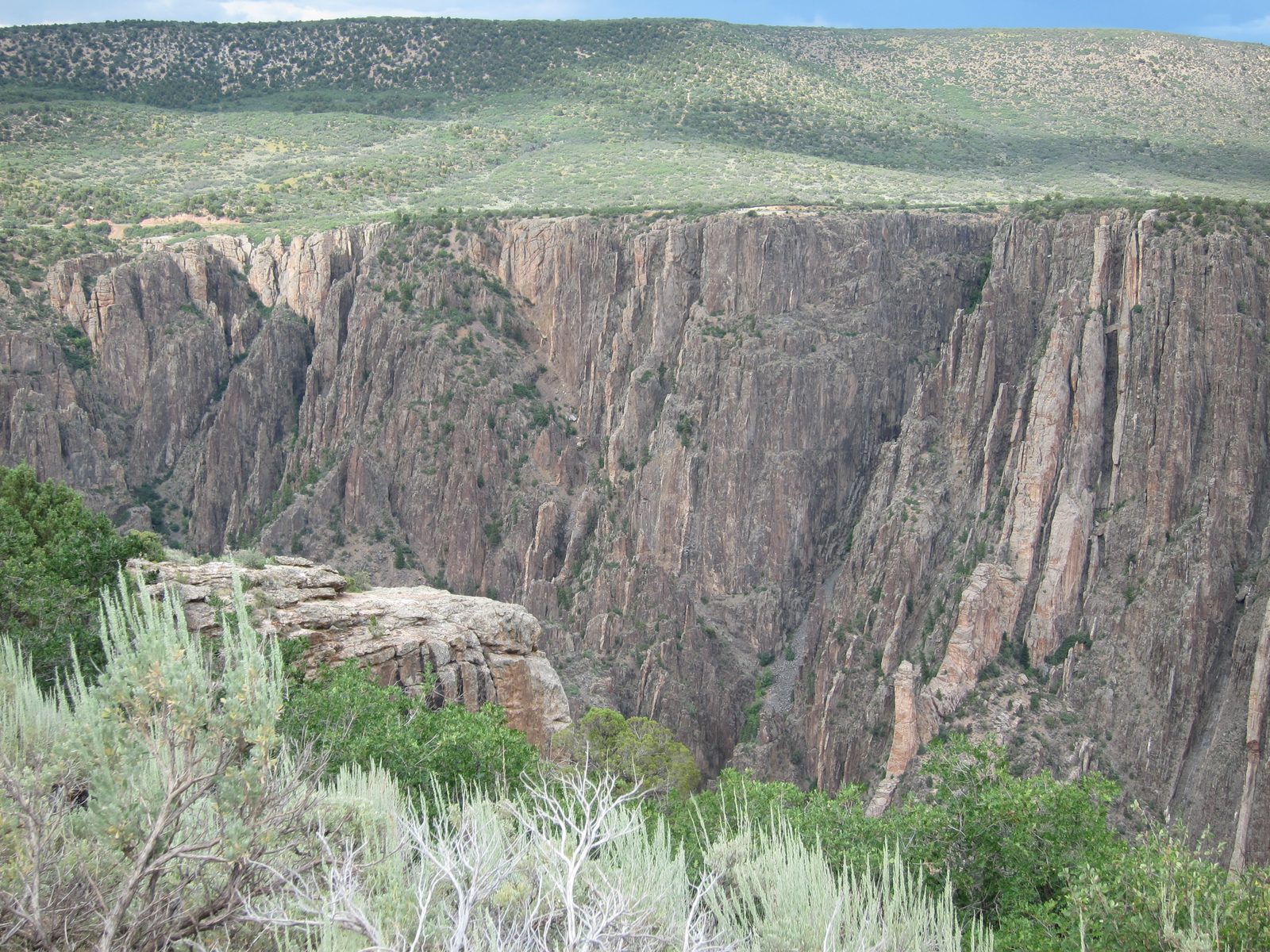 Cliffs at the Black Canyon of the Gunnison